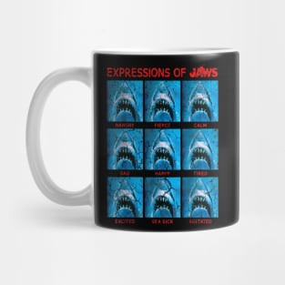 Expressions of Jaws Mug